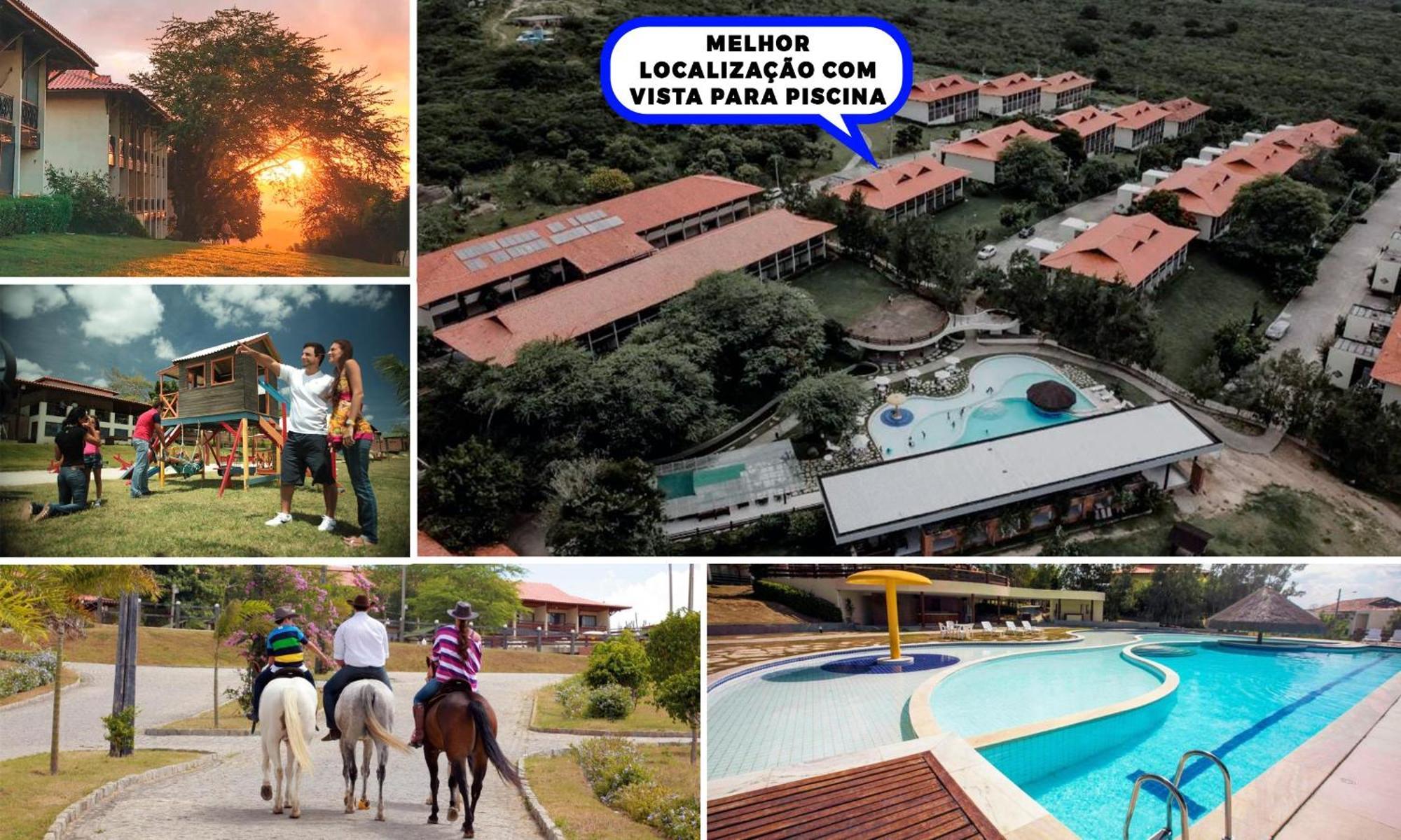 Flat Hotel Fazenda Gravatá Monte Castelo 1Módulo Esterno foto