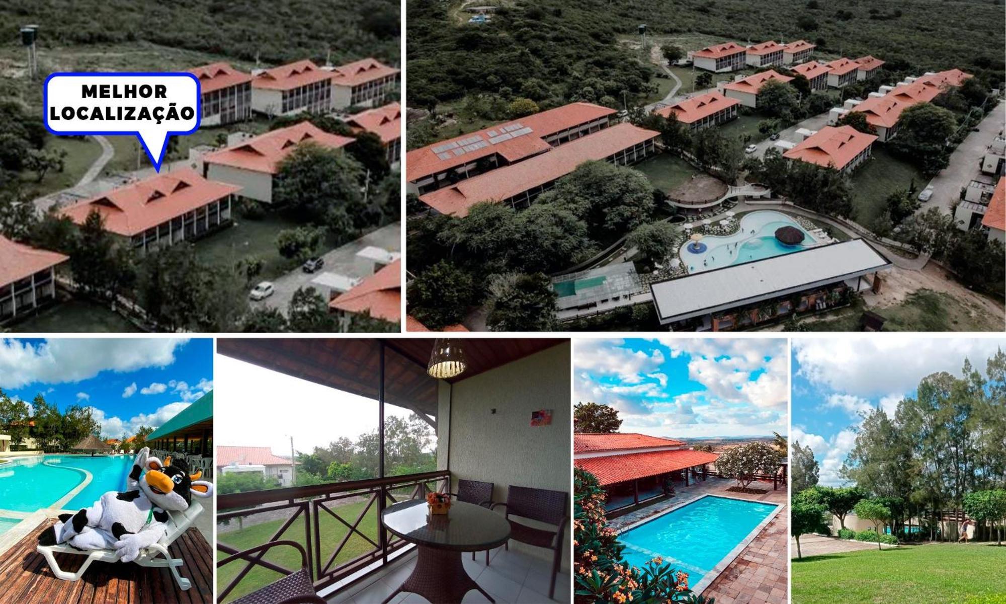 Flat Hotel Fazenda Gravatá Monte Castelo 1Módulo Esterno foto